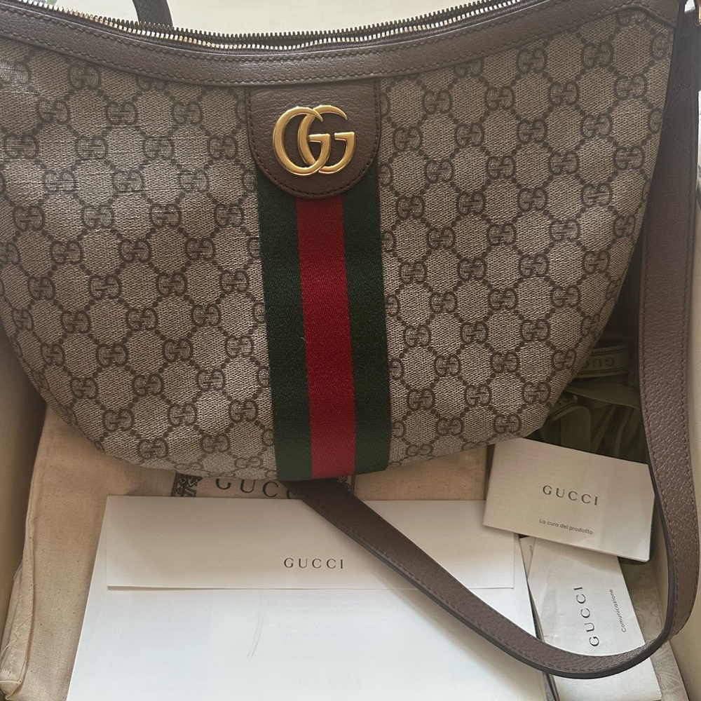Gucci OPHIDIA GG SMALL CROSSBODY BAG